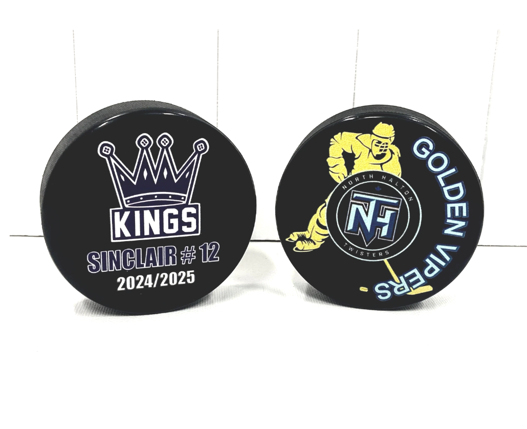 Custom Printed Hockey Pucks – craftypenguin